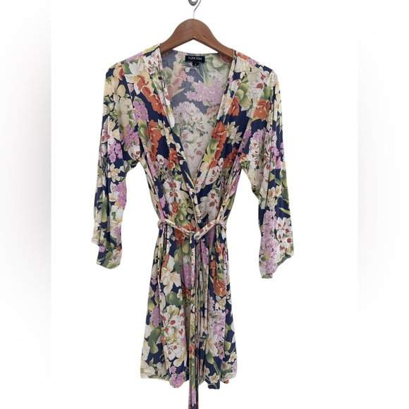 Yumi Kim Floral Wrap Robe - Picture 2 of 5